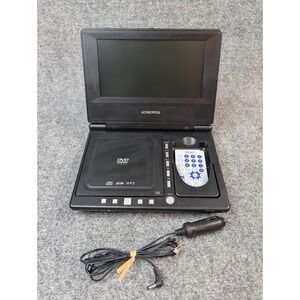 Audiovox D8000IP Portable DVD Player 8" Screen iPod Dock Car Adapter Remote